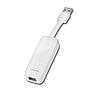 Adaptador USB - Ethernet, 10/100/1000  Mbps (Gigabit), Color Blanco, TP-LINK UE300