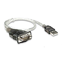 Adaptador USB - DB9 (M-M), Longitud 0.45 Metros, MANHATTAN 205153
