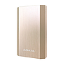 Cargador Portátil (Power Bank) Adata AA10050, Capacidad 10,050mAh, Salidas 5V-2A / 5V-2.1A, Color Dorado, AA10050-5V-CGD